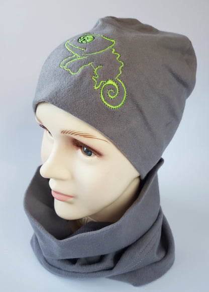 Winter Beanie Boys CAMELEON 1-6 years