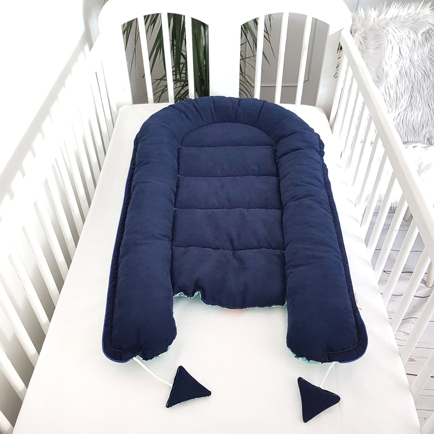 BABY SLEEPING POD NEST DELUXE - 5 PIECE SET FOREST. Back order