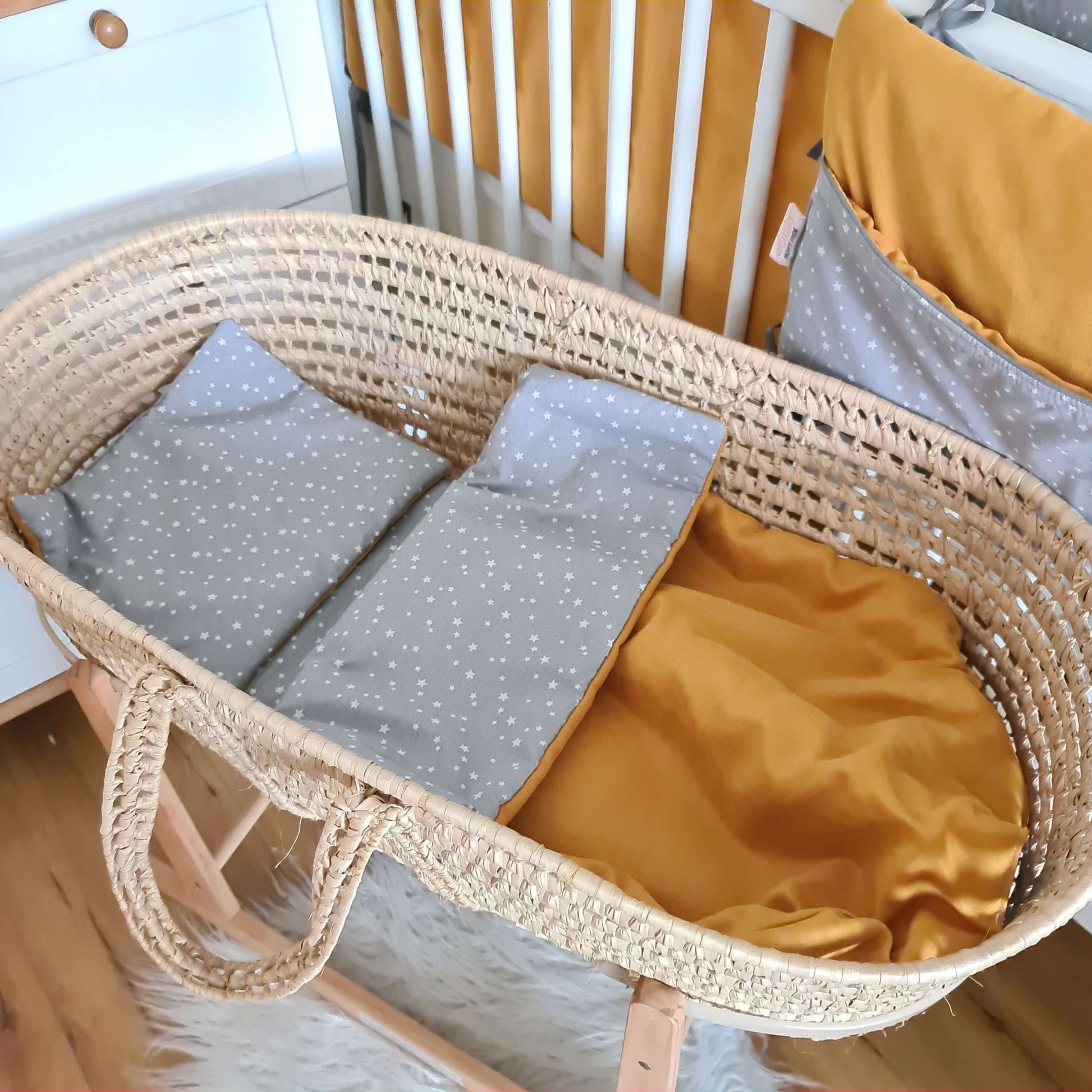 little baby blanket and pillow set moses basket accessories