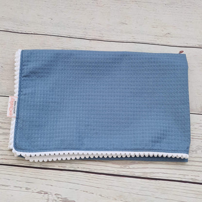 blue blanket for baby jeans blue swaddle blanket cotton