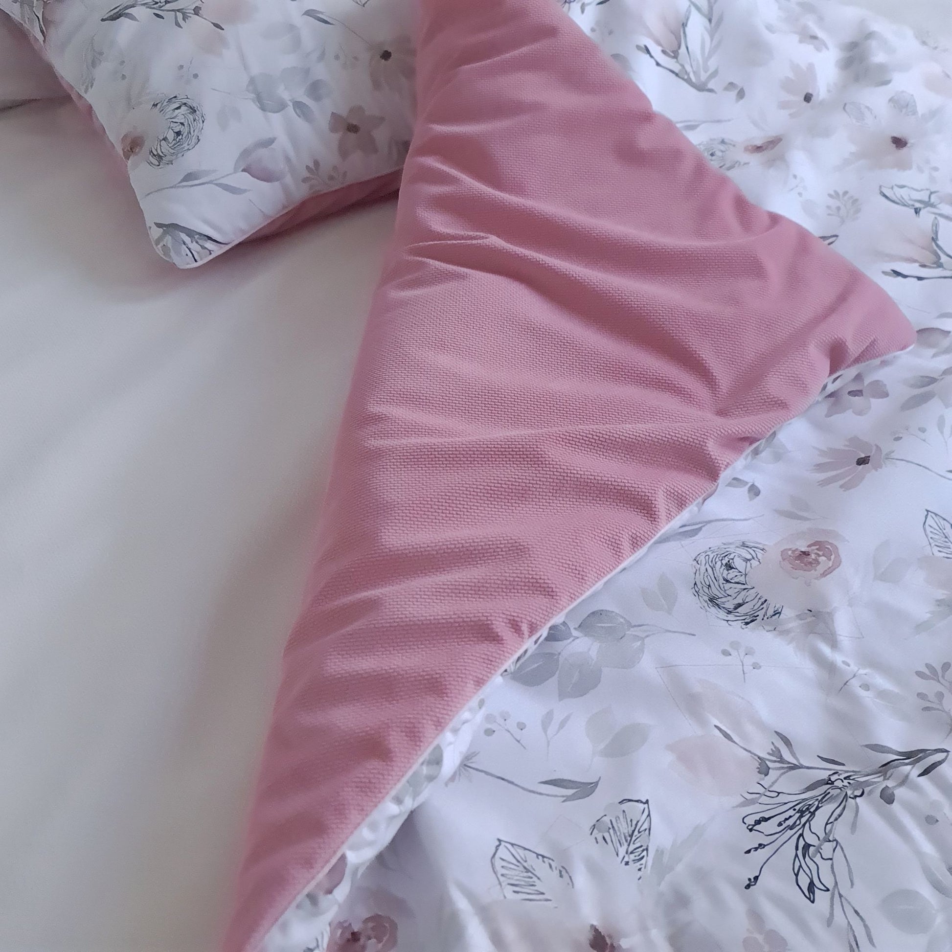 wvcushy luxurios soft bedding for baby toddler cotton and velvet 