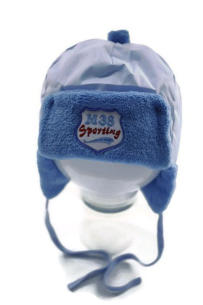 Winter hats for  boys with ties- waterproof