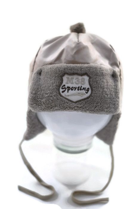 Winter boy hat pilot brown/beige sizes 38, 42,44, 48