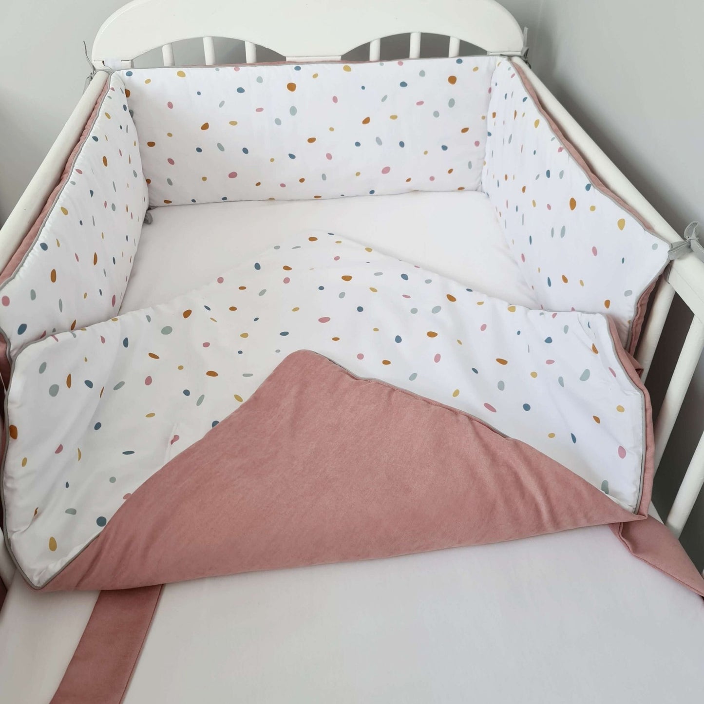 Swaddle Blanket 3 in 1 - Confetti Pink