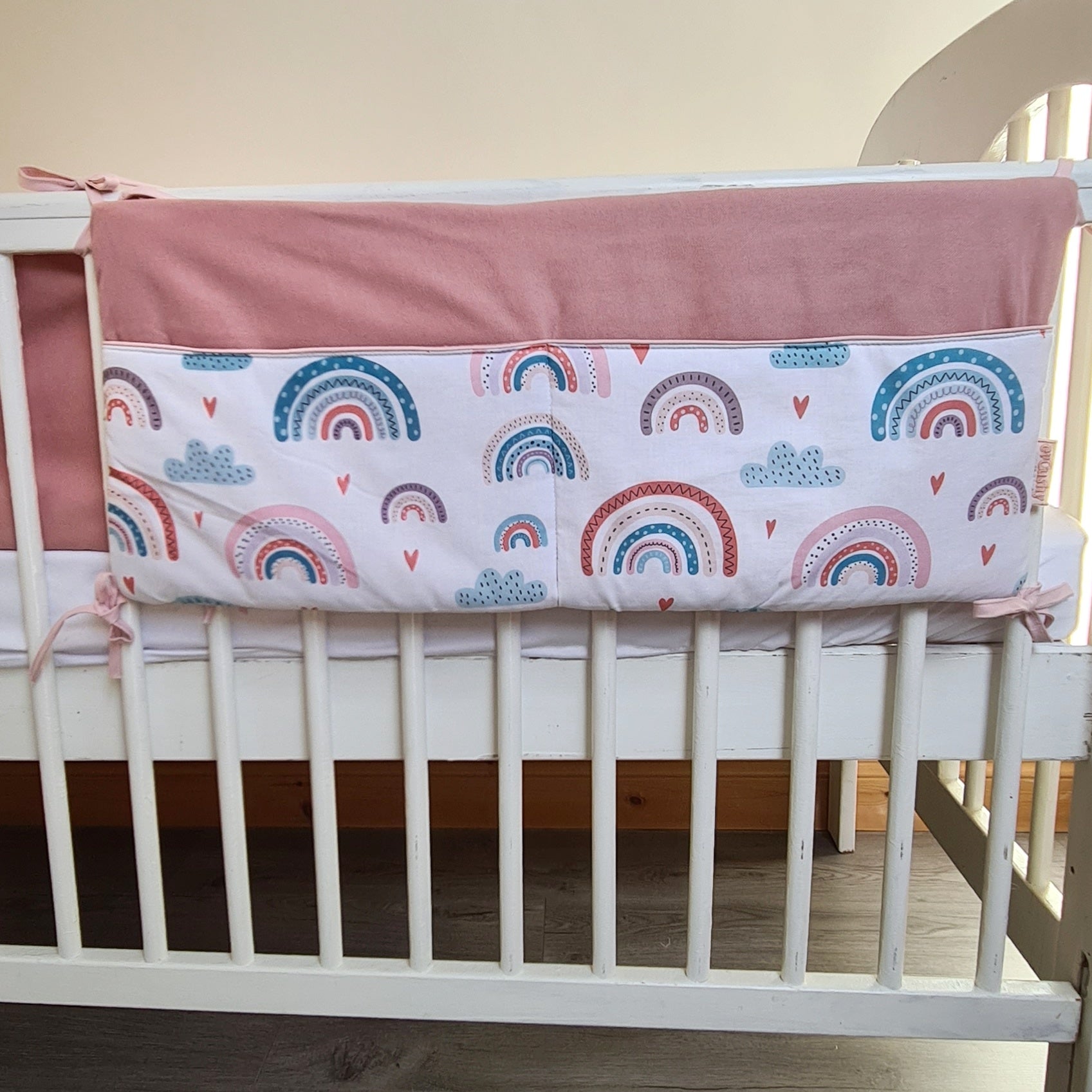 cot bed organizer for baby girl nursery evcushy