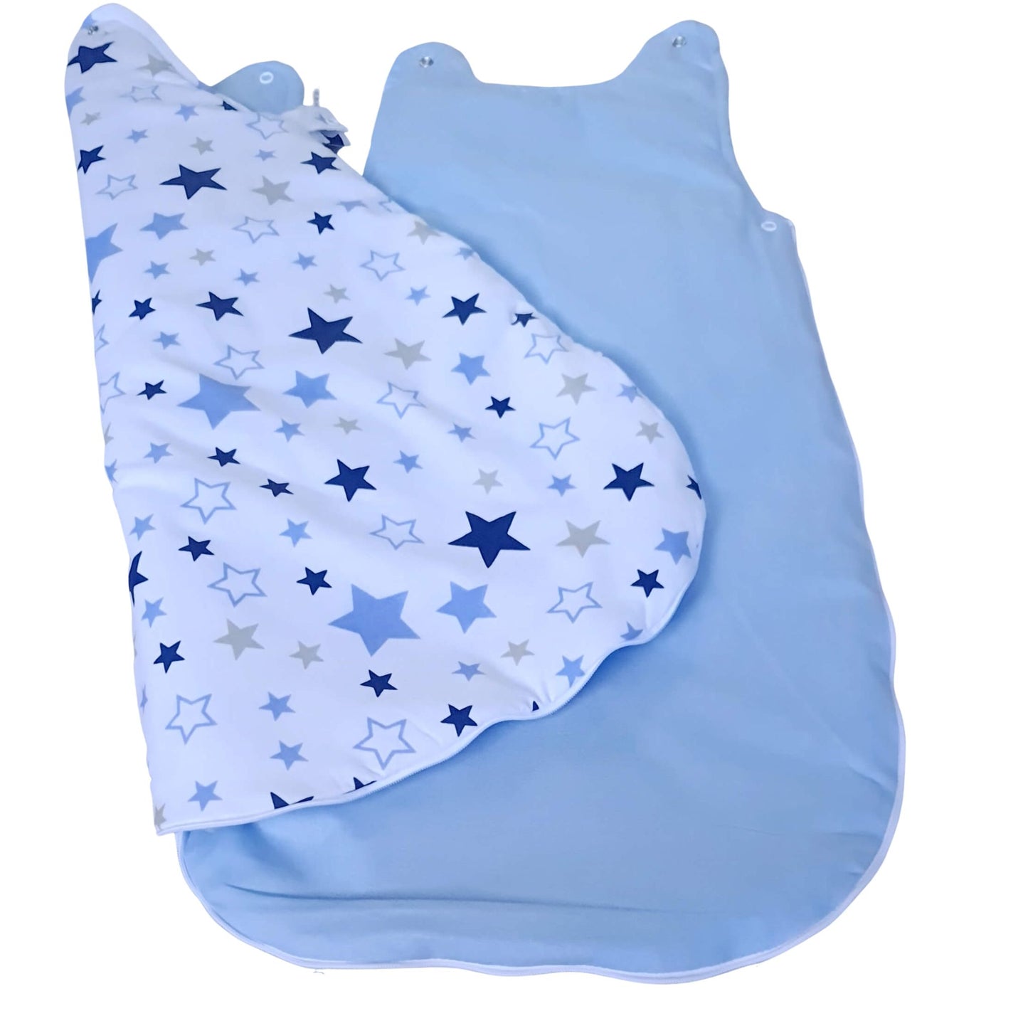 Baby Sleeping Bag - 2 tog - Blue Stars