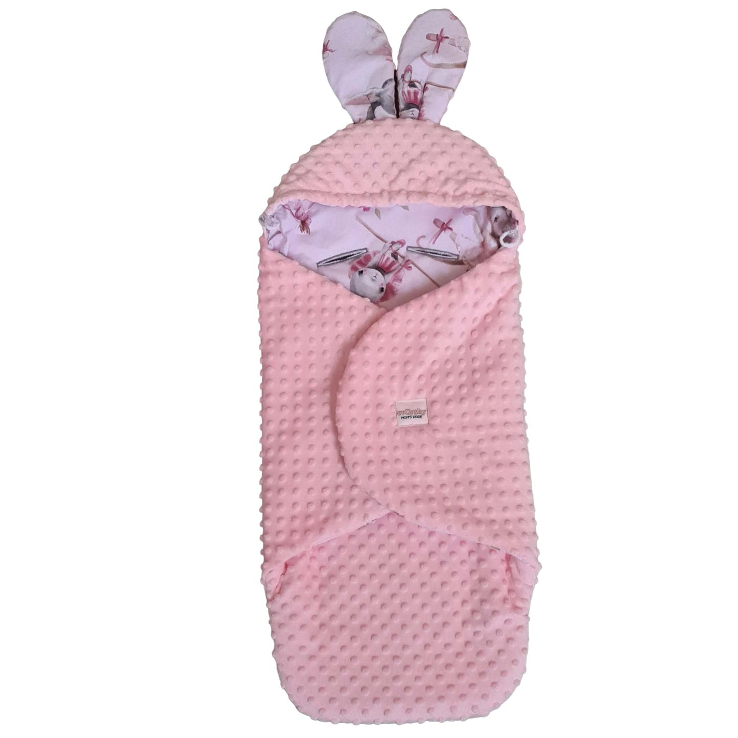 safe blankets for car seats strollers prams pink 