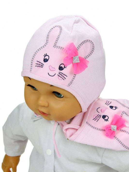 baby girl hat bunny 3-34