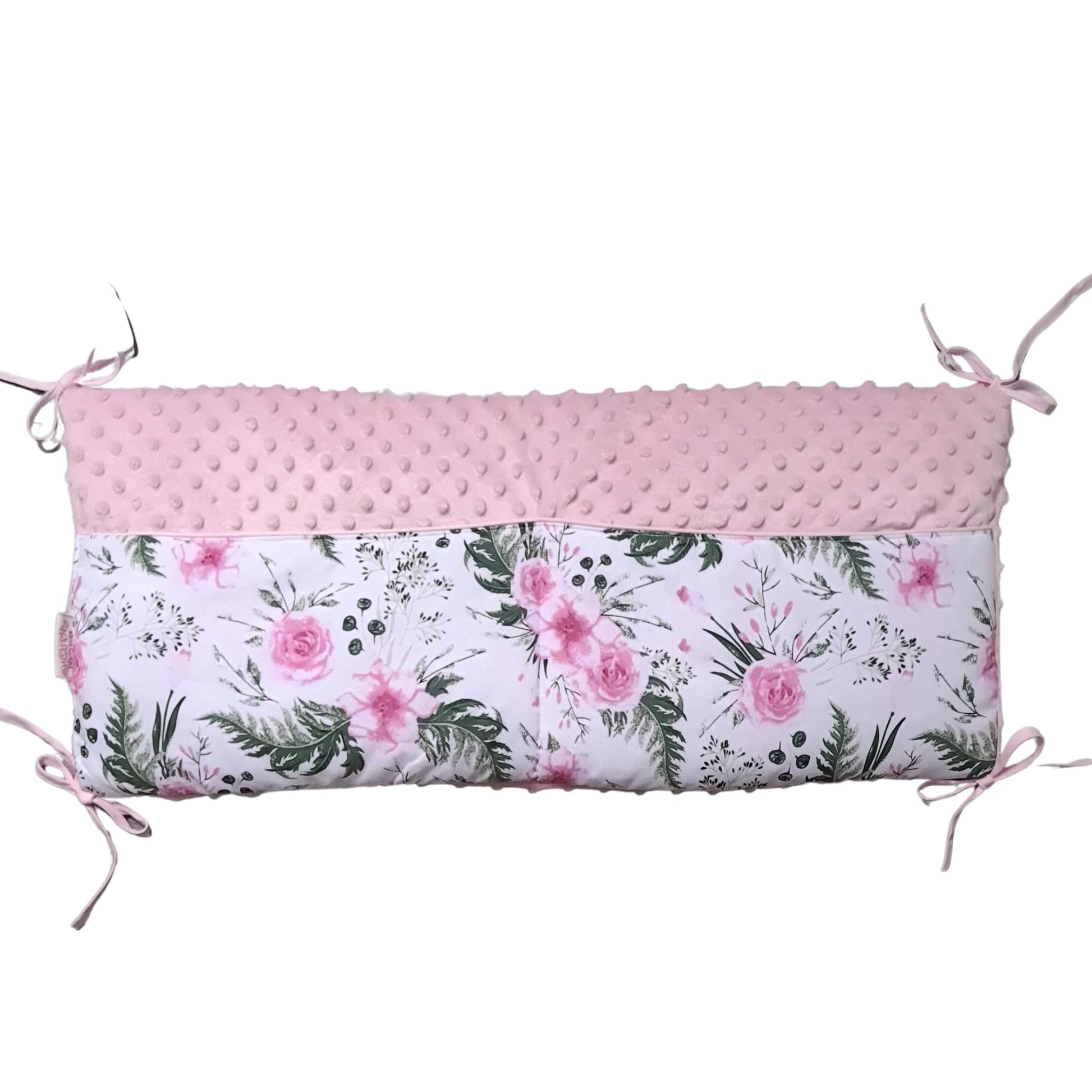 pink cosy dimple fleece organizer for baby