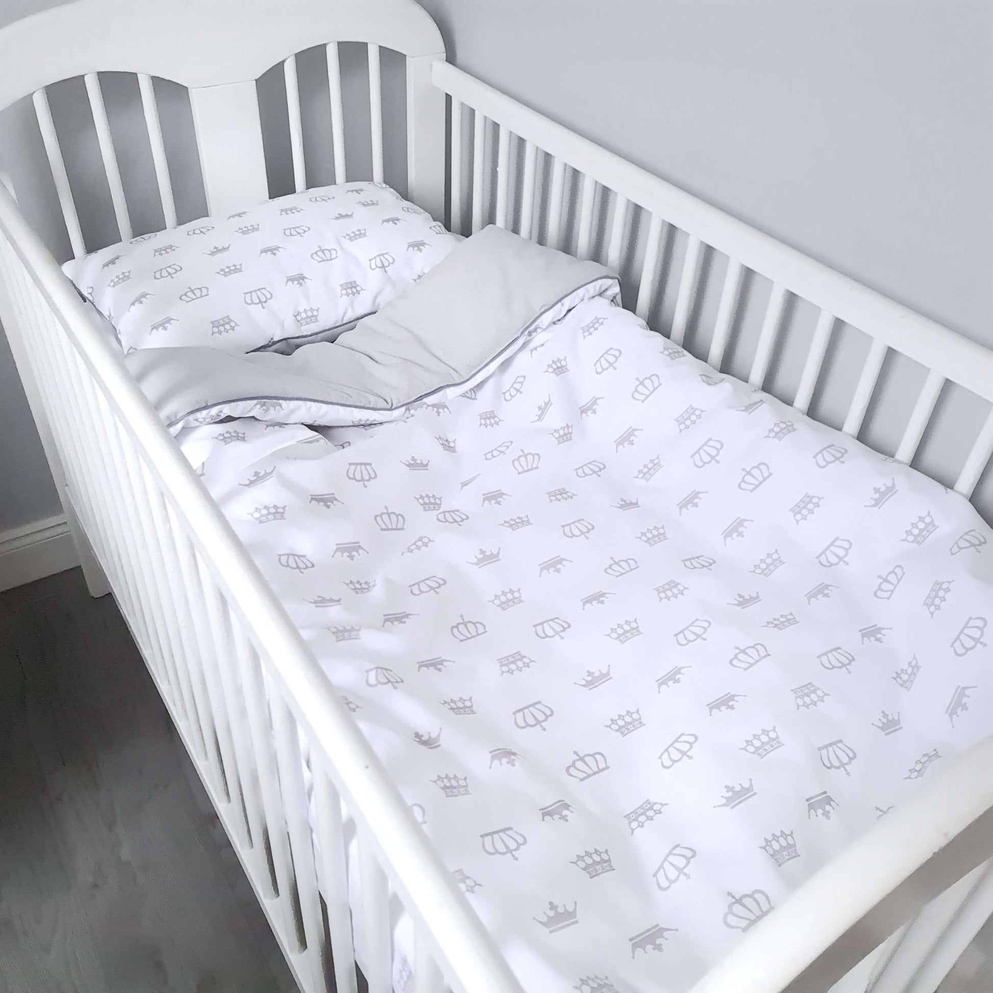 quilt pillow for toddler in Ireland cotton velvet crowns pattern