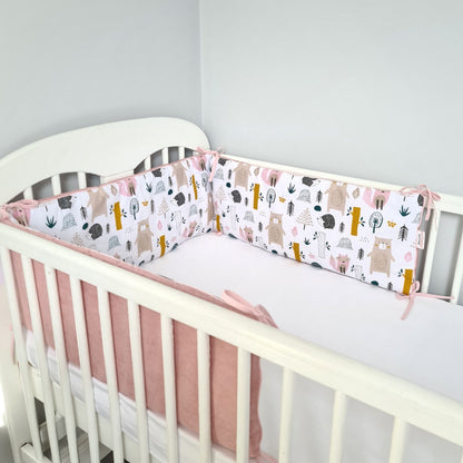 baby cerib bumpers 180 cm cot bed bumper 210cm for cot 70 x 140 cm